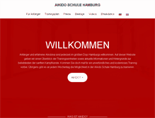 Tablet Screenshot of aikidoschulehamburg.de